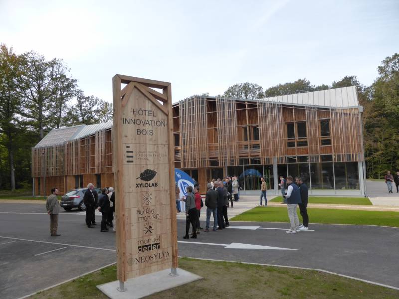 l'Hôtel innovation bois à Epinal