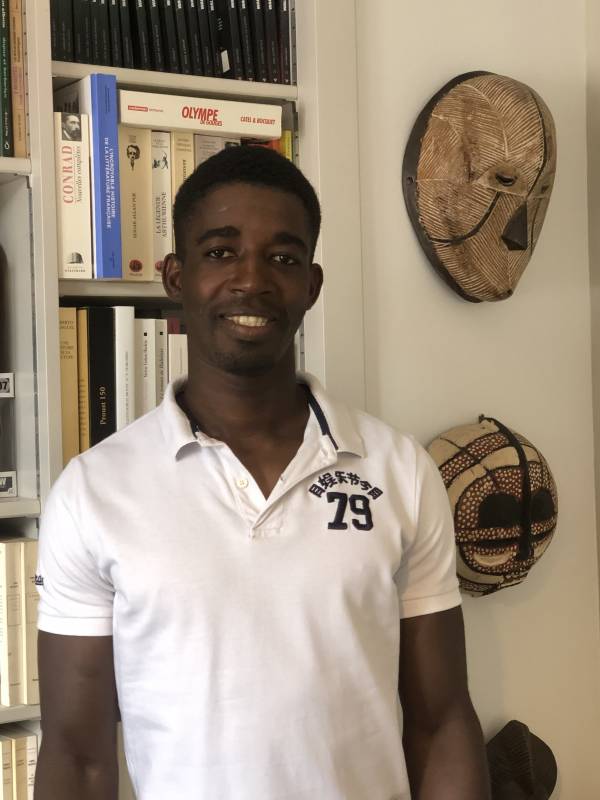 Alpha, réfugié guinéen