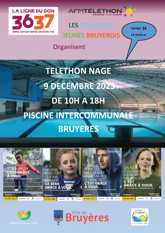 Affiche TELETHON NAGE 2023 (1)
