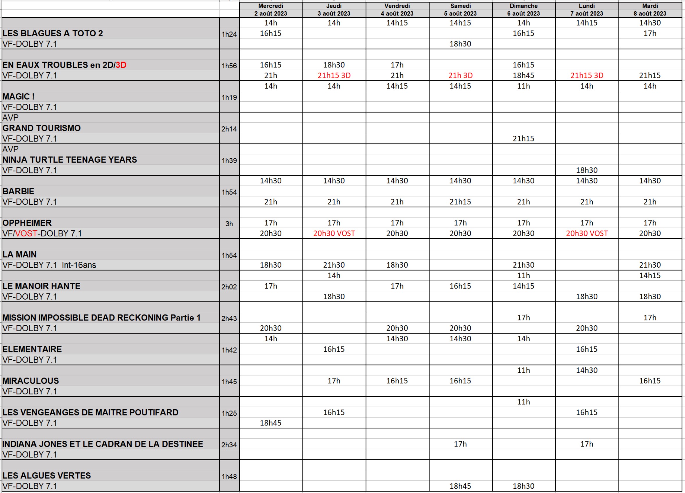 Programme_Empire_Semaine_31
