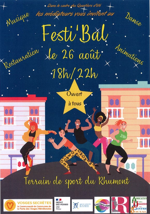 FestiBal Rhumont Affiche