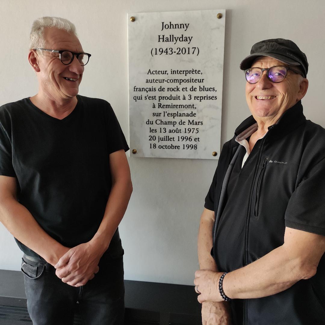 Alain Lazzarini et Raymond Bourion
