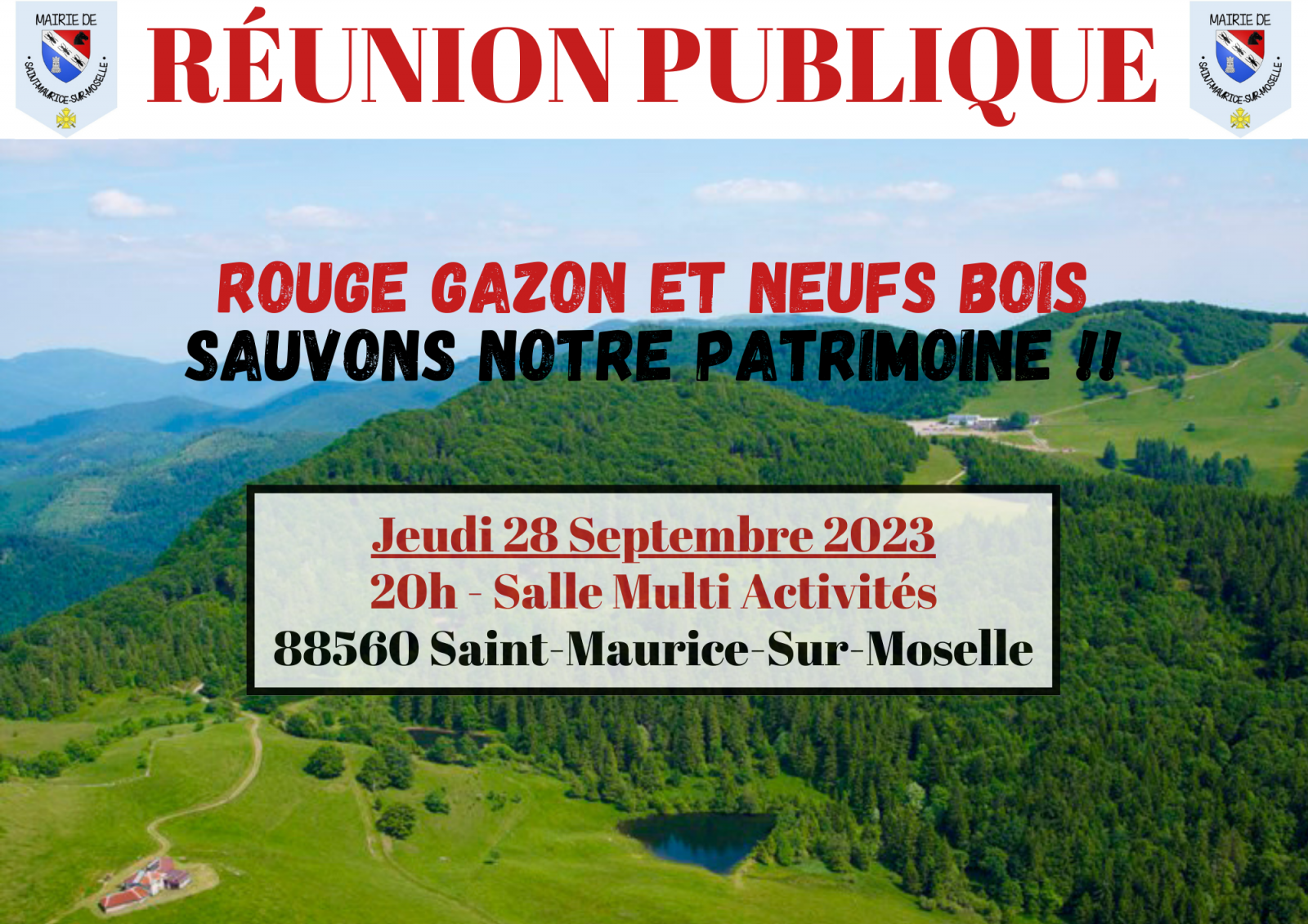 Réunion publique RG