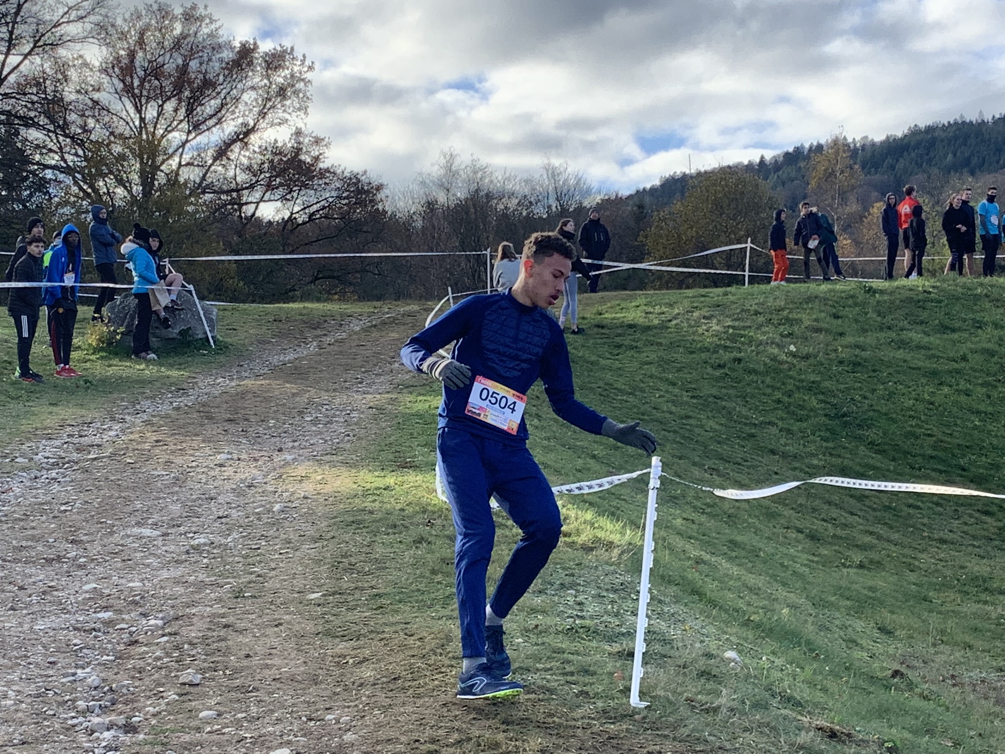 Certains virages étaient plutôt serrés... /Photo J.C 