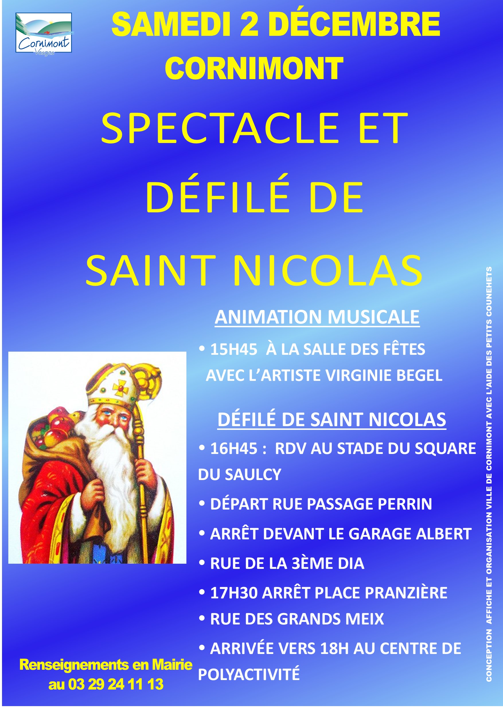 DÉFILÉ DE SAINT NICOLAS 2023