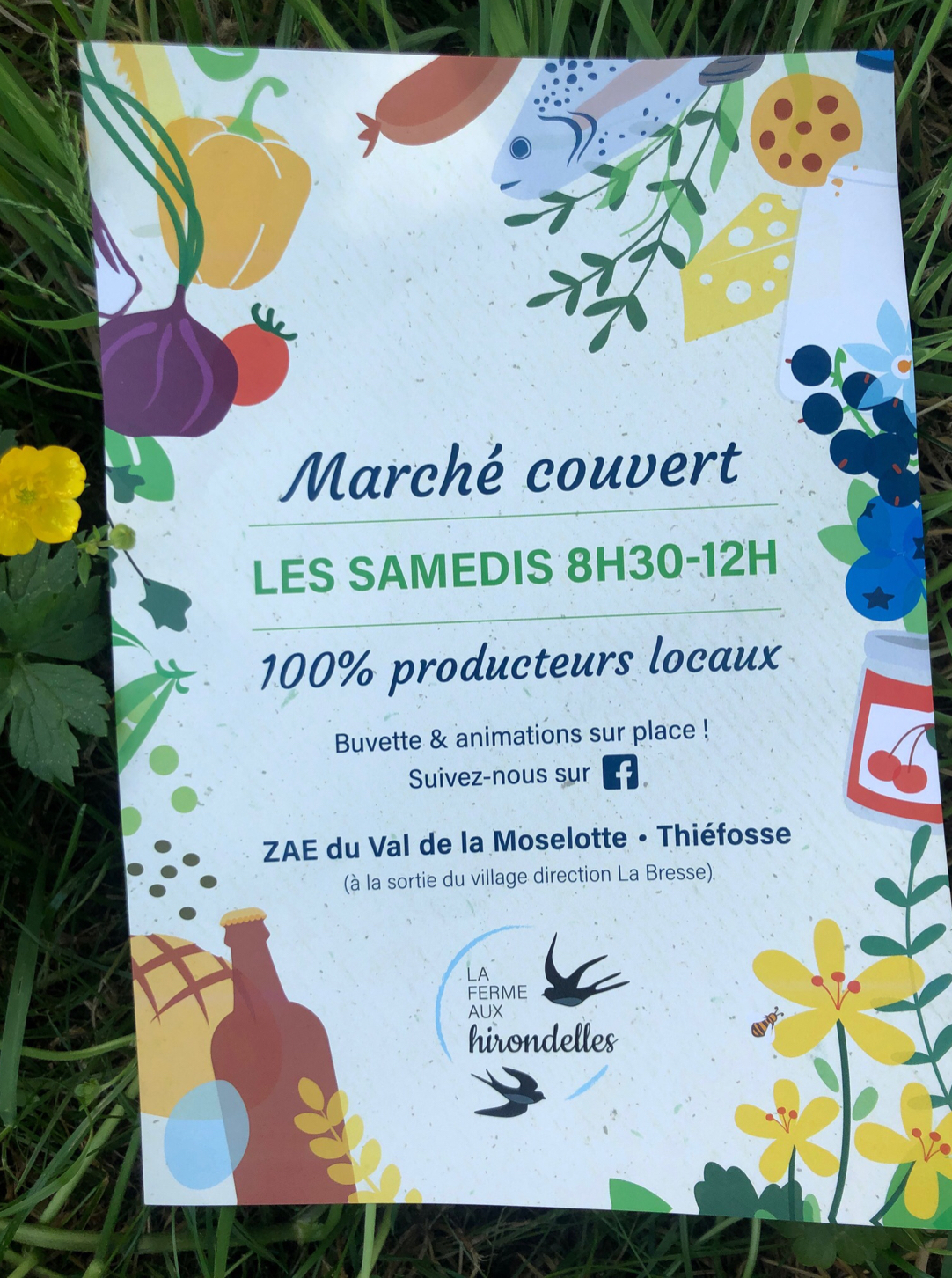 flyer du marché