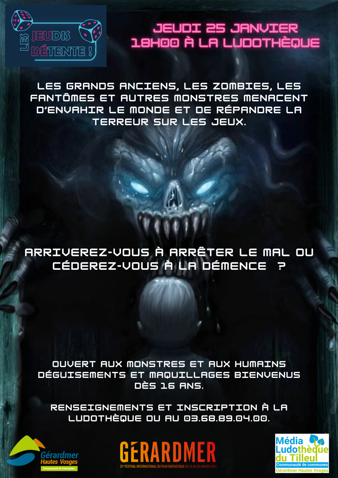 Jeudi détente - 25 janvier