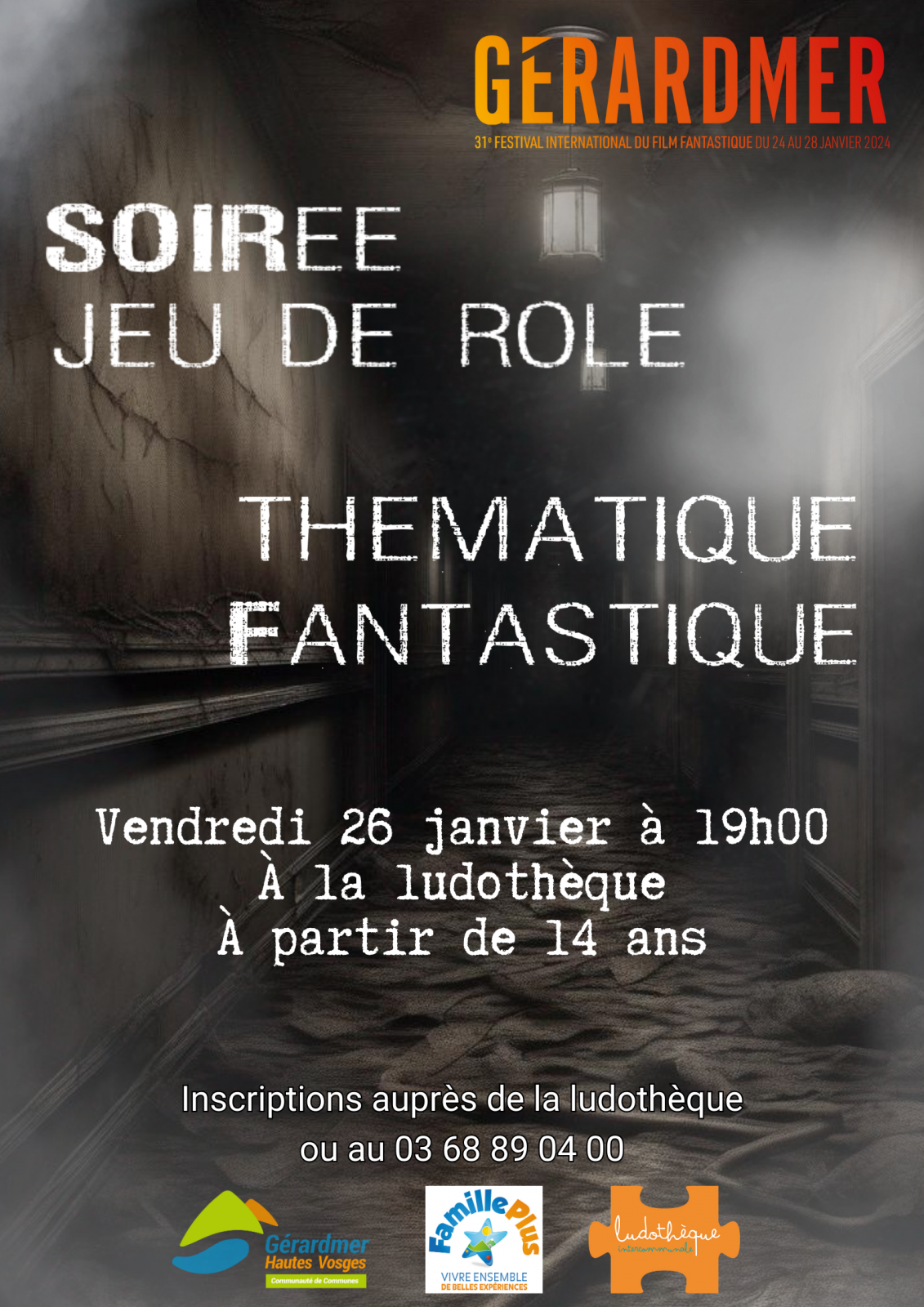 Soirée JDR - 26 janvier